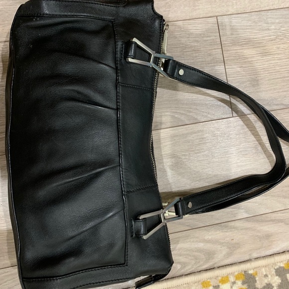 Calvin Klein black leather purse & matching wallet - Picture 3 of 7